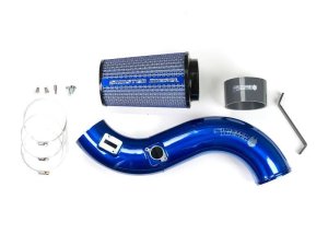GMC Sierra 3500 Performance Air Intake - Sinister Diesel - Cold Air Intake 11-12 6.6L LML - Sinister Blue - `11-`12